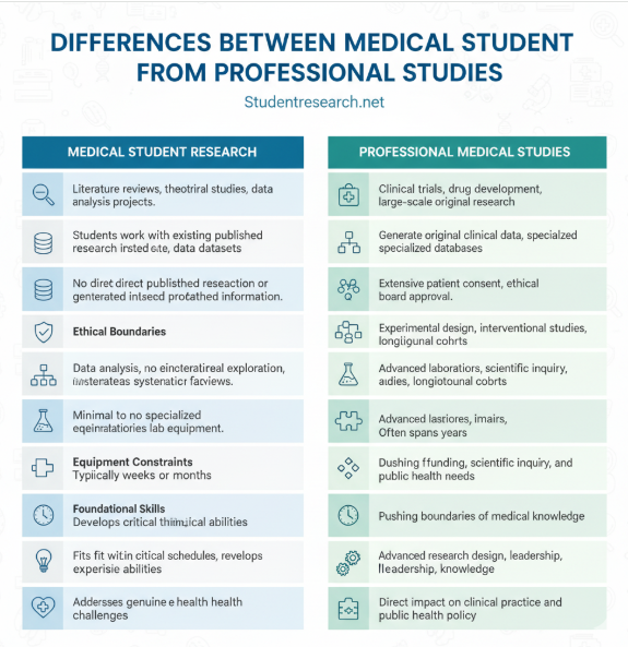 Medical research topics for high school literature review approaches Differences between medical student research from medical professional studies