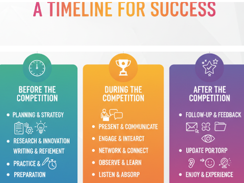 Research competitions for high school students competition check list