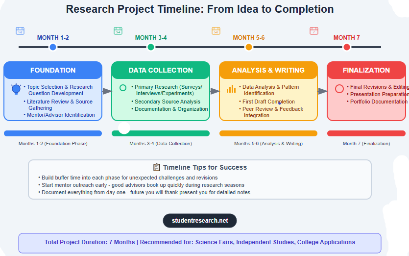 Research ideas for high school students  From Idea to completion  guide
