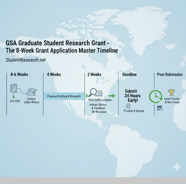 GSA Graduate Student Research Grant Application Timeline