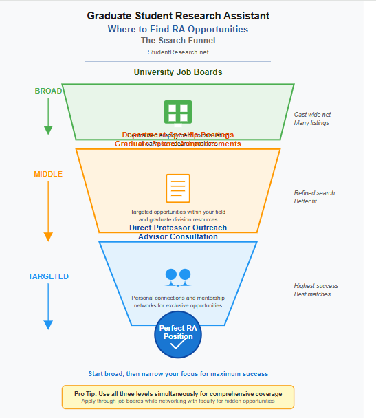 Graduate Student Research Assistant- The RA Position Search Funnel