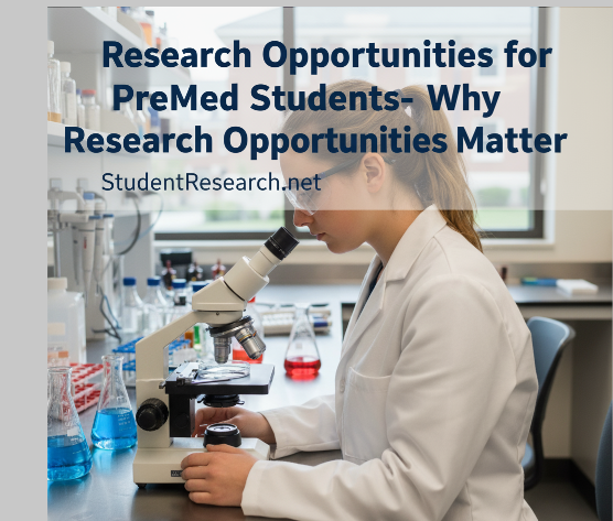 Research opportunities for Premed Students in 2025.
