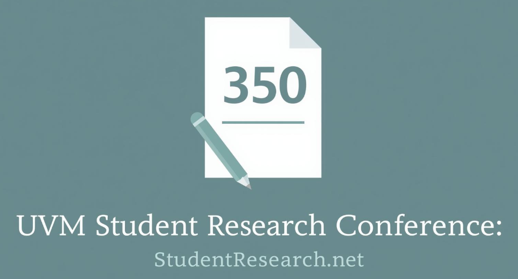 UVM Student Research Conference- Drafting your research paper