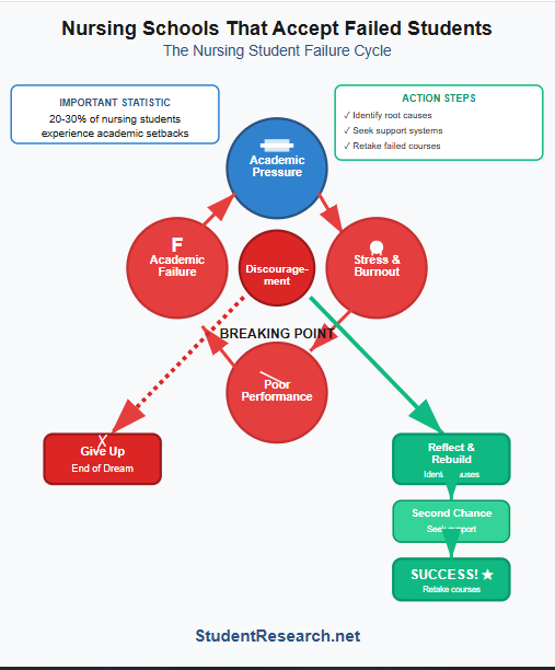 Nursing Schools That Accept Failed Students-The Nursing Student Failure Cycle