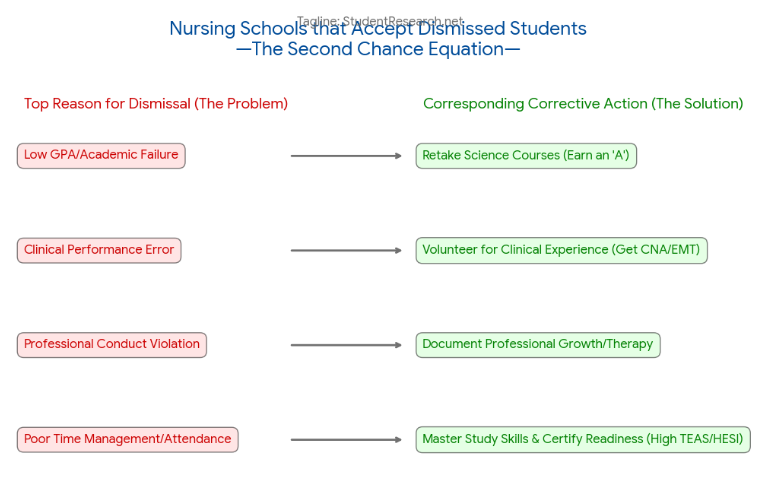 Nursing Schools that Accept Dismissed Students-The Readmission Equation