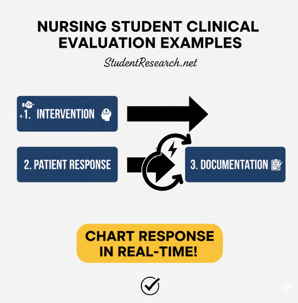 Nursing Student Clinical Evaluation Examples-Documentation Flowchart.