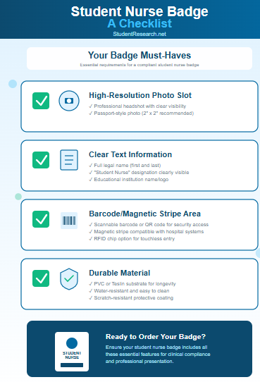 Student Nurse Badge -A Checklist