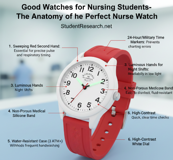 Good watches for Nursing Students- The Anatomy of A good Watch