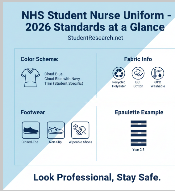 NHS Student Nurse Uniform-2026 Standards at a Glance