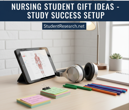 Nursing Student Gift Ideas-Study Success Setup