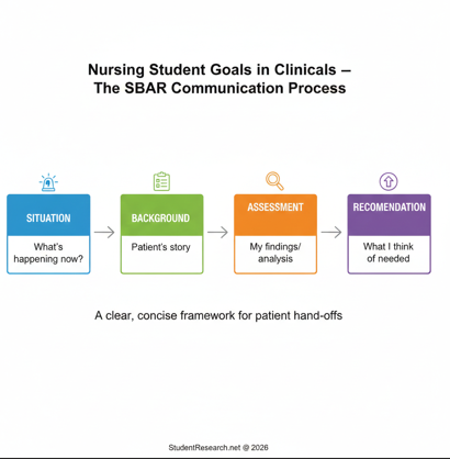 Nursing Student Goals in Clinicals- The SBAR Communication Process