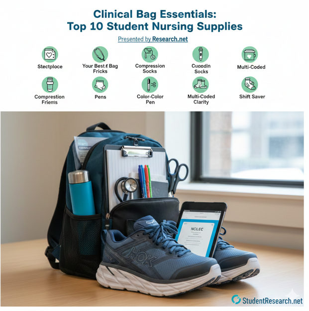 Student Nursing Supplies- Clinical Bag Top Ten Supplies
