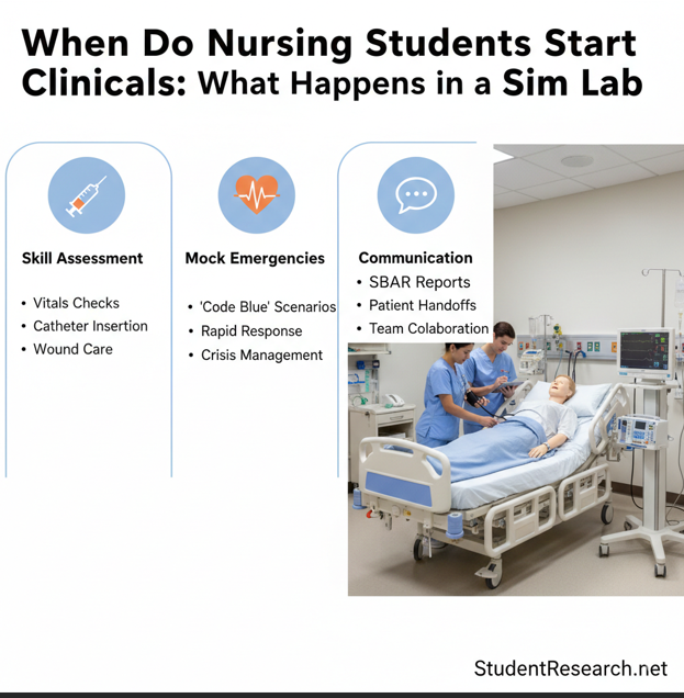 When Do Nursing Students Start Clinicals- What Happens in a Sim Lab.