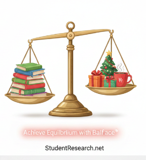 Student Nurse Christmas- Achieving the Balance during Christmas.