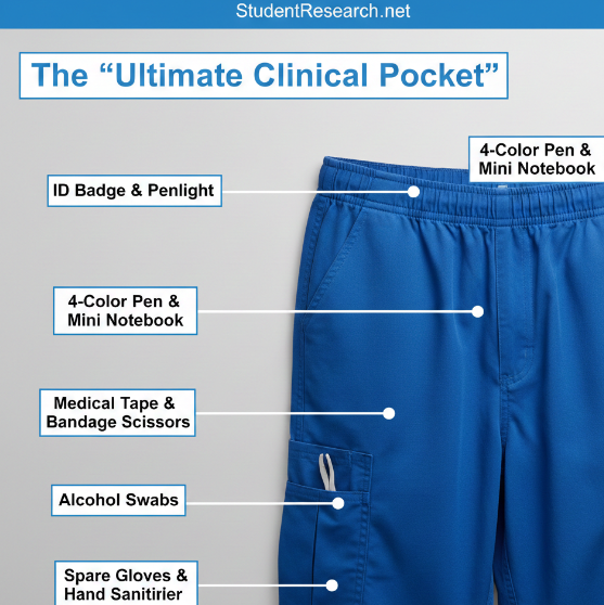 Student nurse uniform- The Ultimate Clinical Pocket.