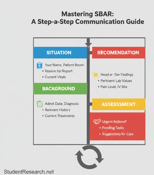 Things Nursing Stdents Need -Mastering the SBAR Communication.