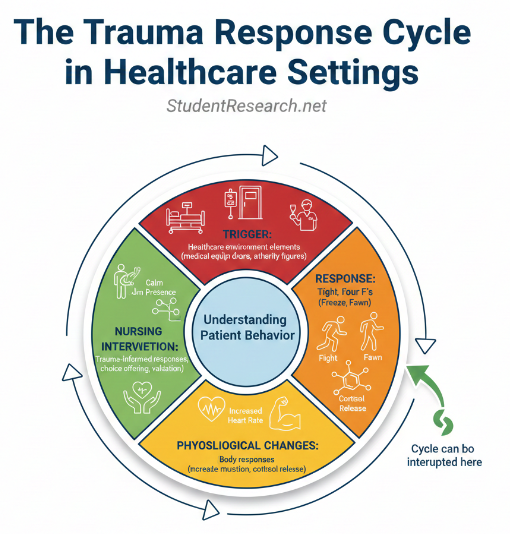 Trauma Informed Care Podcast for Nursing Students-The Trauma Response Cycle