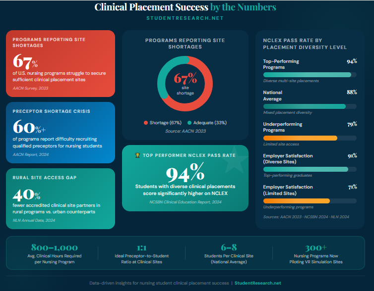 clinical sites for nursing students - Clinical placement Success by the numbers.