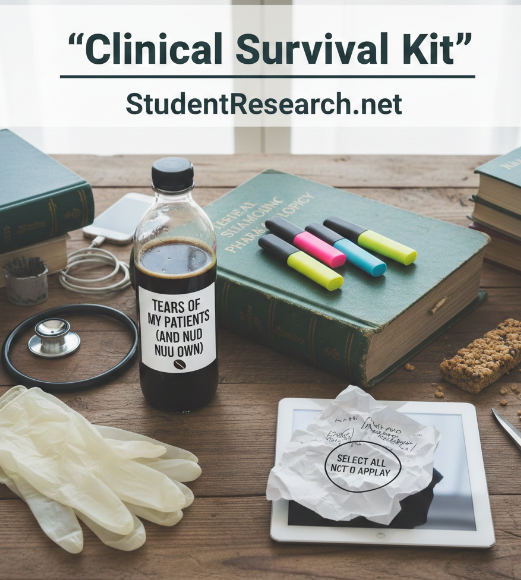 funny quotes about nursing students-The Clinical Survival Kit.