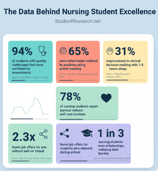 nurse student must haves- The data behind nursing student excellence.