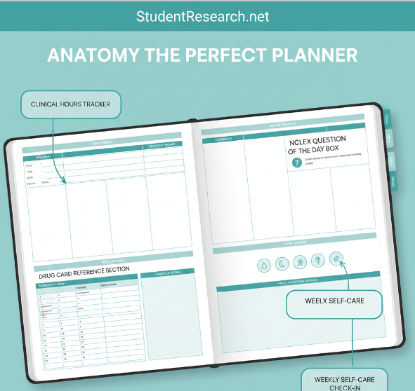 planner for nursing students-anatomy of a good nurse planner.
