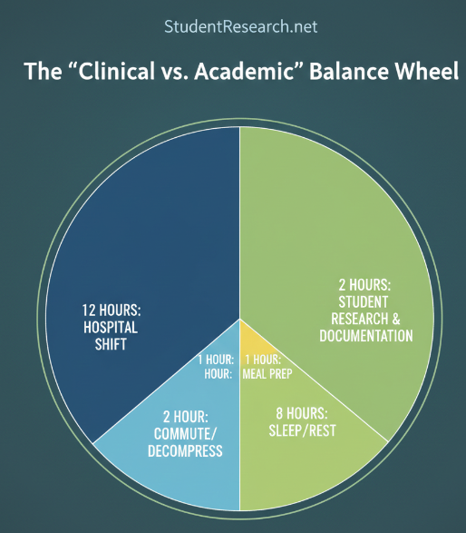 planner for nursing students- the balance wheel.