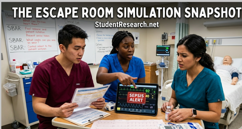 fun critical thinking activities for nursing students-The Escape Room Simulation Snapshot