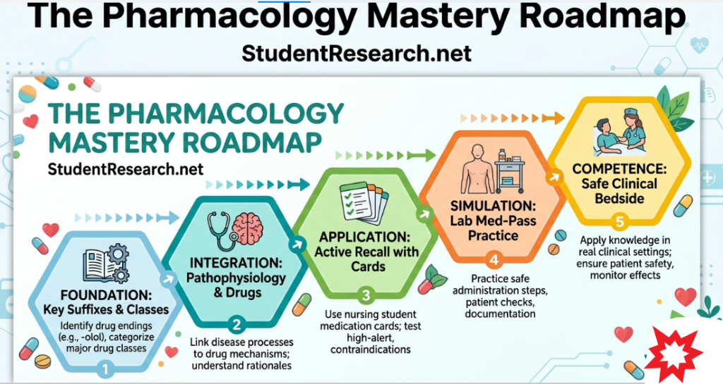 nursing student medication cards-The Pharmacology Mastery Roadmap