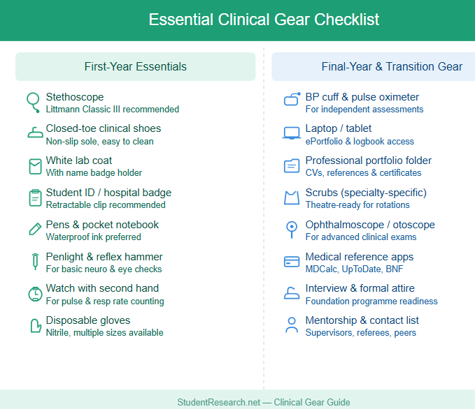 fts for a student nurse-The Clinical Gear Infographic