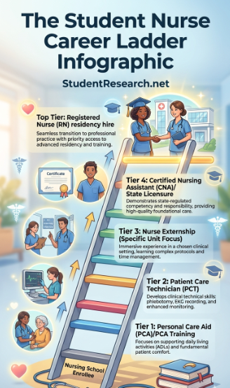 Nursing Student Jobs Las Vegas-The Student Nurse Career Ladder