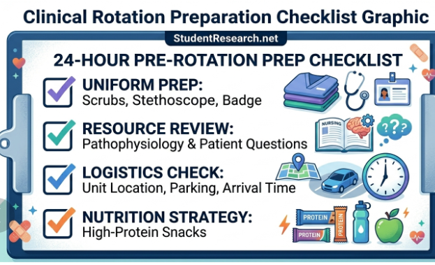 Podcasts For Nursing Students-Clinical Rotation Preparation Checklist