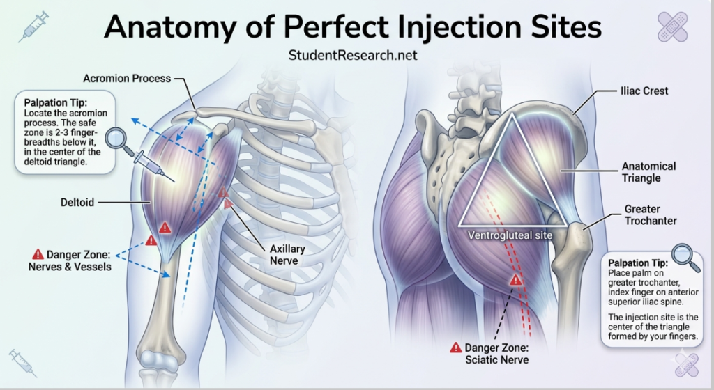 anatomy for nursing students-The Anatomy of a Perfect Injection Site.