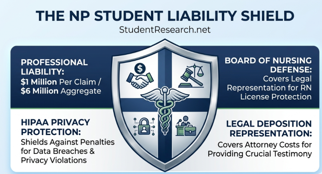 student nurse practitioner malpractice insurance-The NP Student Liability Shield.