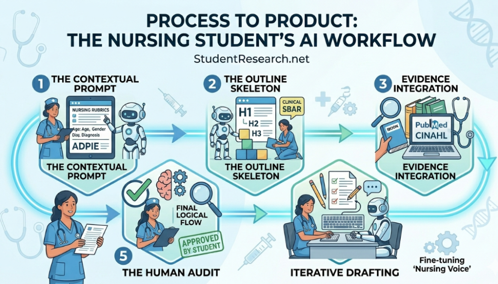 study techniques for nursing students-The Process-to-Product Clinical Workflow