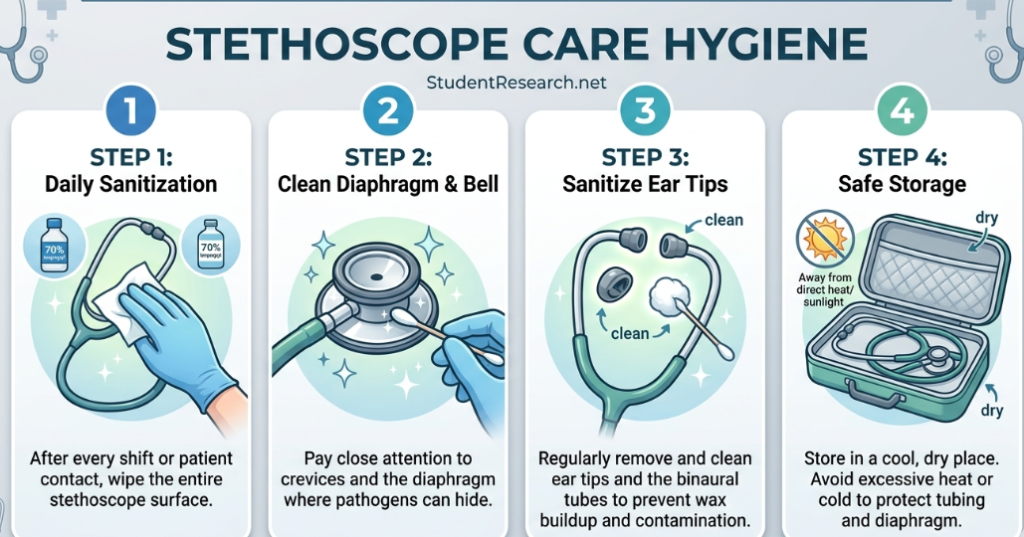 what stethoscope is best for nursing students-The Stethoscope Care Hygiene
