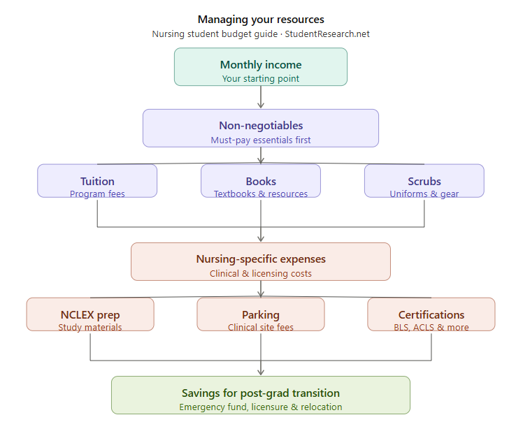 Do Student Nurses Get Paid-The Nursing Student Budget Flowchart