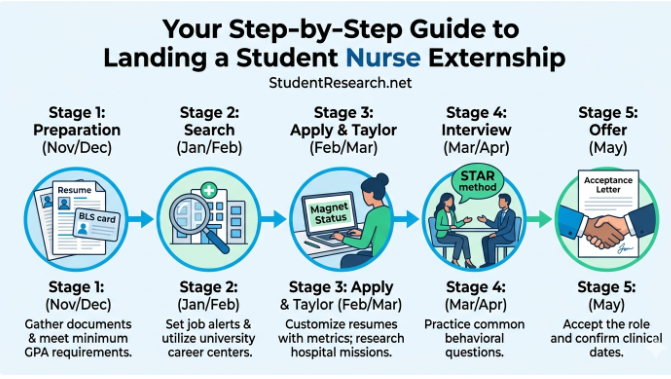 Student Nurse Externship Jobs-Your Step-by-Step Guide to Landing a Student Nurse Externship